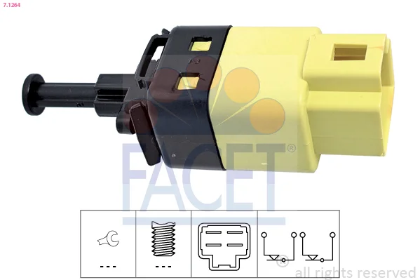 Spinac brzdoveho svetla FACET 7.1264 Spinac brzdoveho svetla FACET 7.1264
