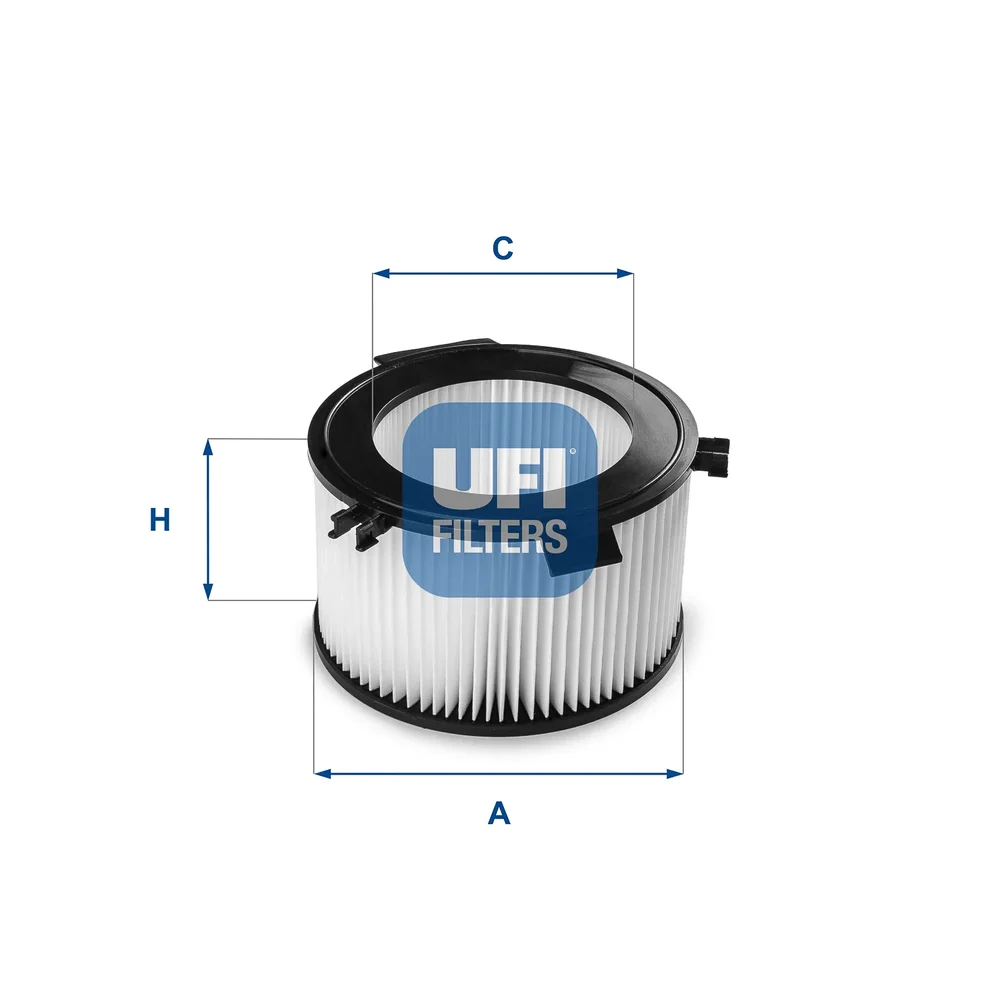 Filtr, vzduch v interiéru UFI 53.067.00 – OE 7D0819989