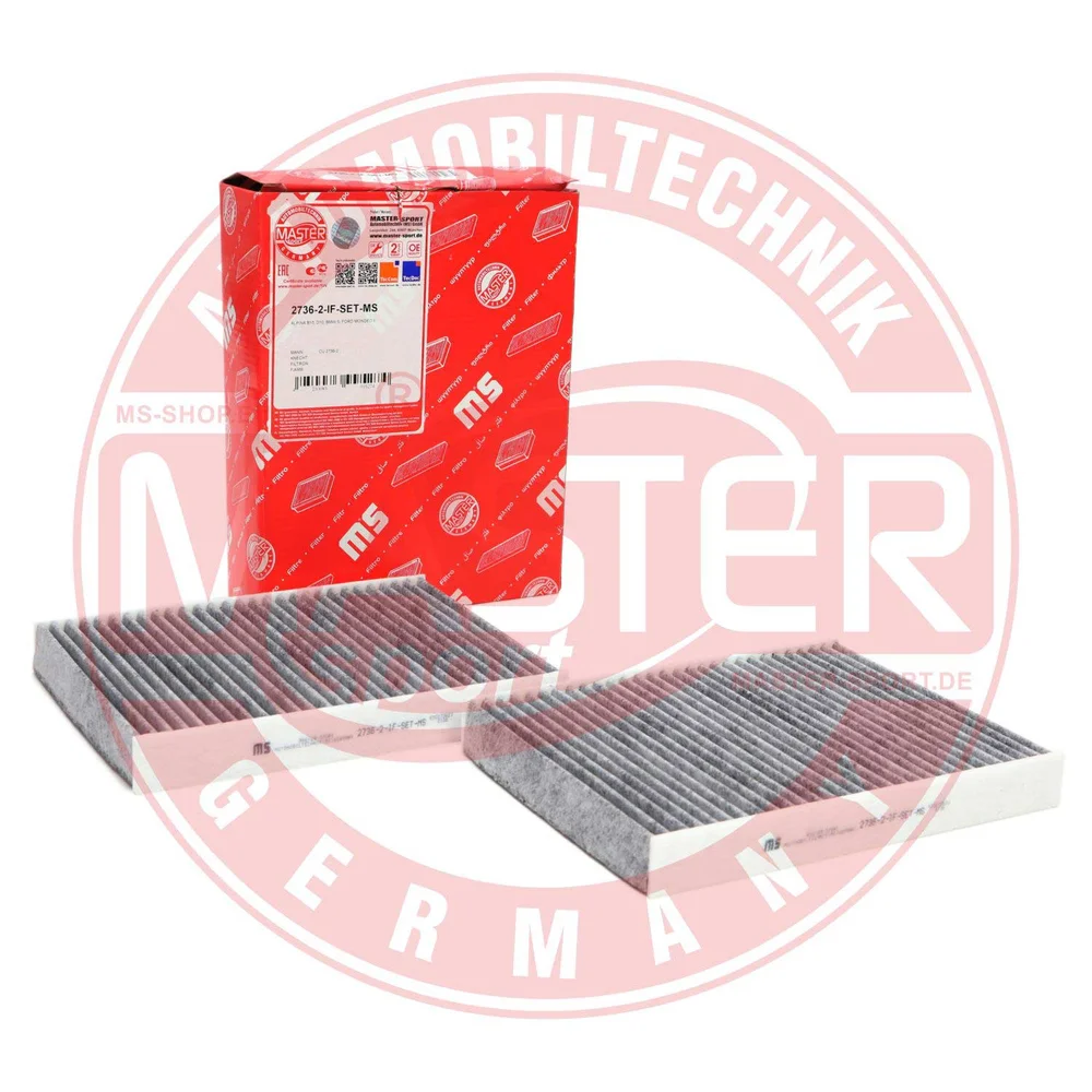 Kabínový filter BMW 5 MASTER-SPORT GERMANY 2736-2-IF-SET-MS