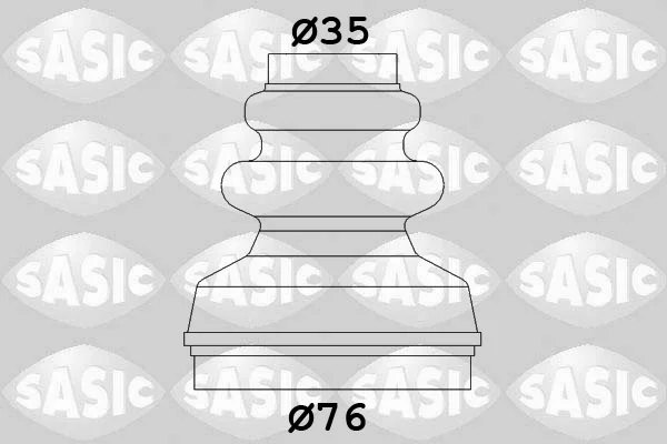 Sada měchů, hnací hřídel SASIC 2873813