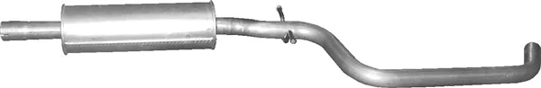 Stredni tlumic vyfuku POLMO 01.119