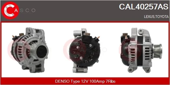 generátor CASCO CAL40257AS