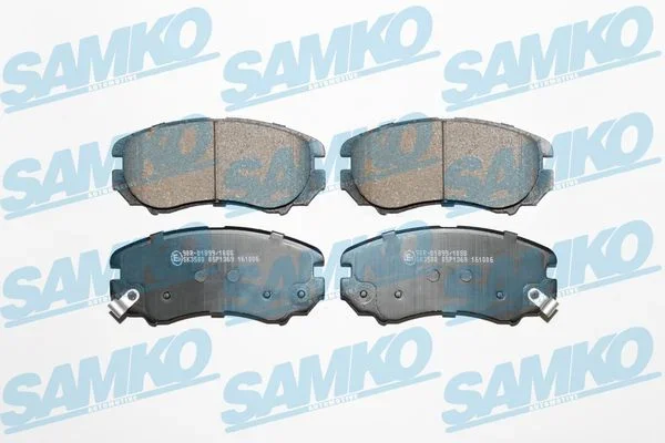 Sada brzdových destiček, kotoučová brzda SAMKO 5SP1369