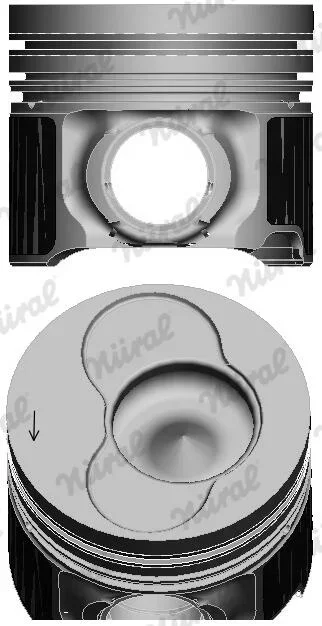 Píst NÜRAL 87-421000-10
