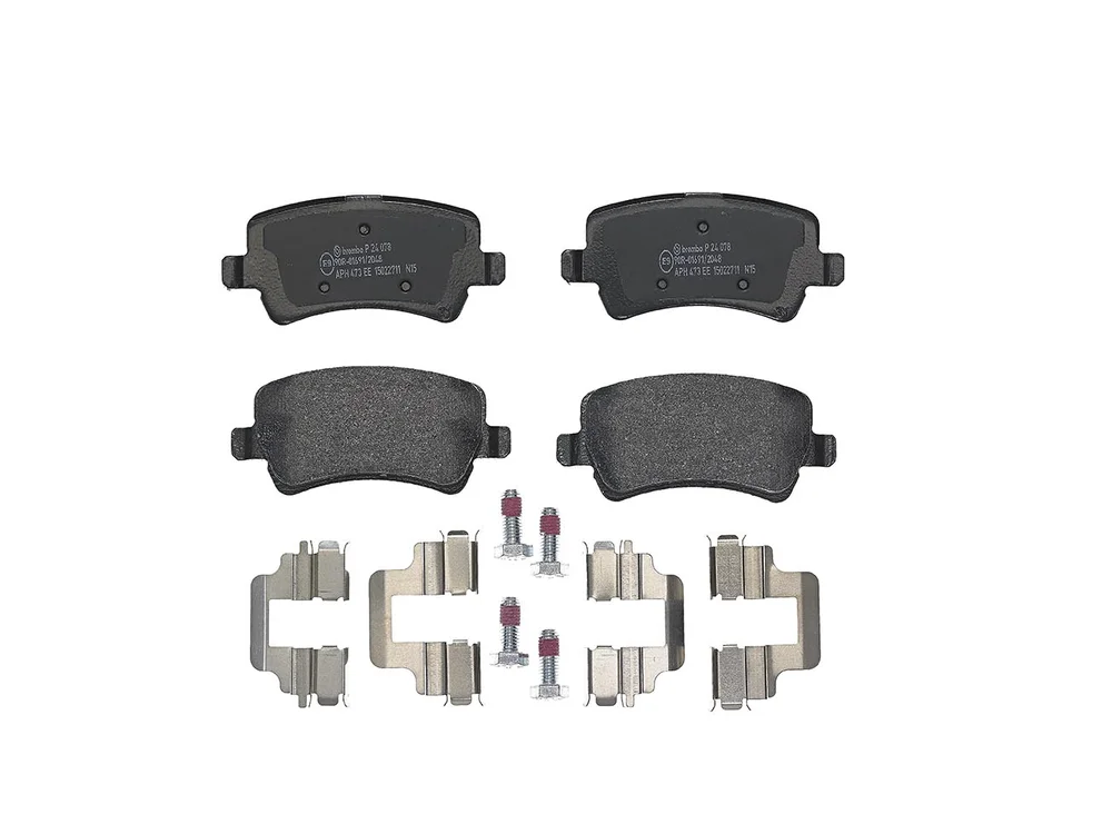 Sada brzdových destiček, kotoučová brzda BREMBO P24078