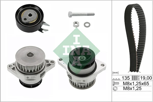 Vodni pumpa + sada ozubeneho remene Schaeffler INA 530016630