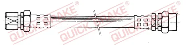 Brzdová hadice QUICK BRAKE 26.001