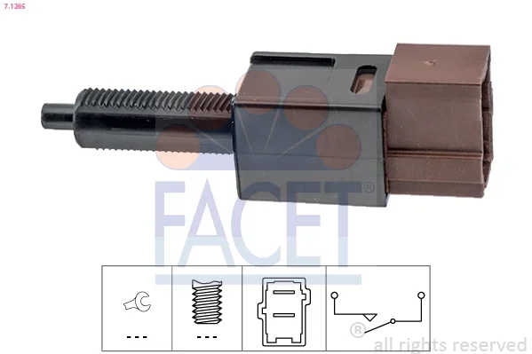Spinac brzdoveho svetla FACET 7.1265 Spinac brzdoveho svetla FACET 7.1265