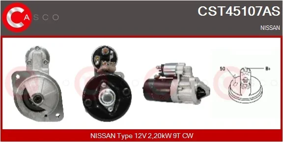 Startér CASCO CST45107AS