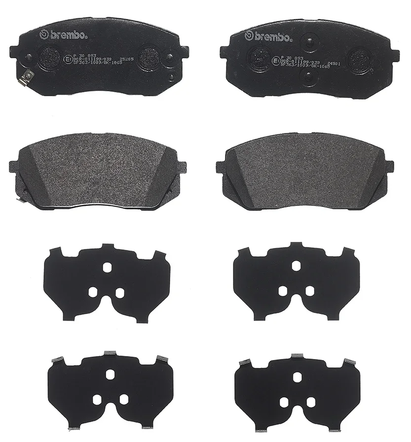 Sada brzdových destiček, kotoučová brzda BREMBO P30093X