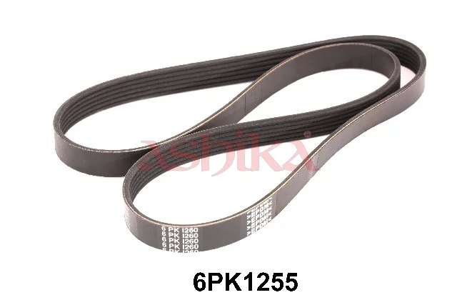ozubený klínový řemen ASHIKA 112-6PK1255 ozubený klínový řemen ASHIKA 112-6PK1255
