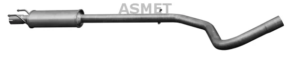 Stredni tlumic vyfuku ASMET 16.094 – OE 55189609 Stredni tlumic vyfuku ASMET 16.094 – OE 55189609