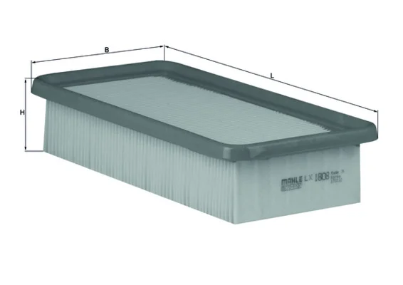 Vzduchový filtr KNECHT LX1808 – OE 281131G000