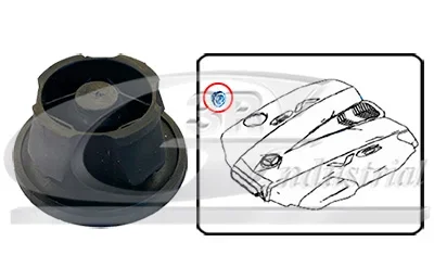 Upevňovací element, kryt motoru 3RG 80571 Upevňovací element, kryt motoru 3RG 80571