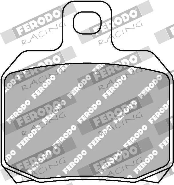 Sada brzdových destiček, kotoučová brzda FERODO RACING FDB2074EF