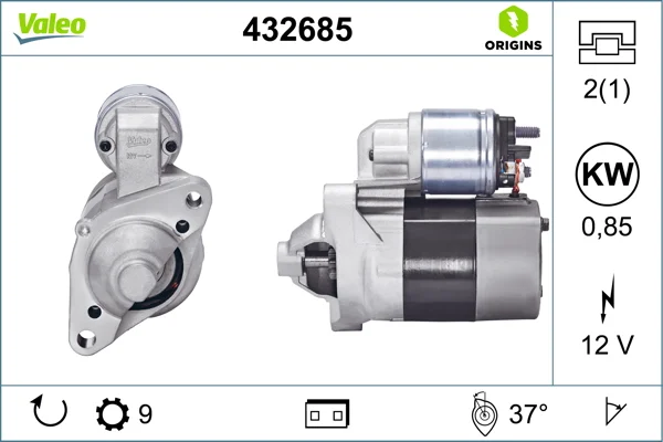 Startér VALEO 432685 Startér VALEO 432685