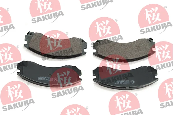 Sada brzdových destiček, kotoučová brzda SAKURA 600-50-4280