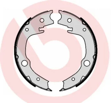 Sada brzdových čelistí, parkovací brzda BREMBO S83551