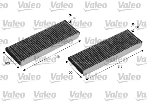 Filtr, vzduch v interiéru VALEO 715501