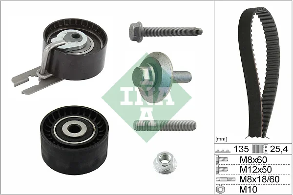ozubení,sada rozvodového řemene Schaeffler INA 530036910