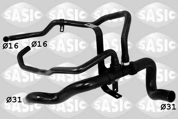 Hadice chladiče SASIC 3400229 – OE 1351SP