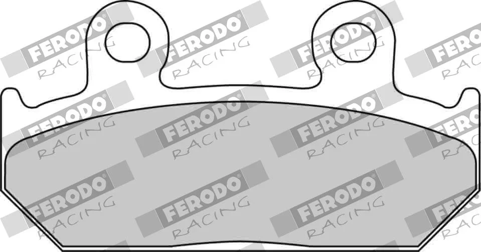 Sada brzdových destiček, kotoučová brzda FERODO RACING FDB462ST