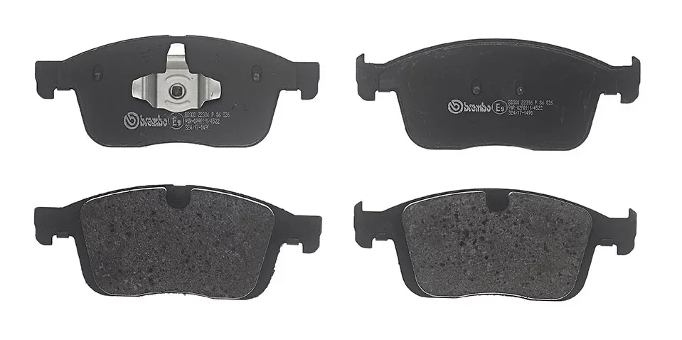 Sada brzdových destiček, kotoučová brzda BREMBO P86026