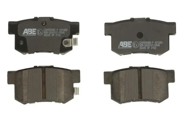 Sada brzdových destiček, kotoučová brzda ABE C24005ABE-P