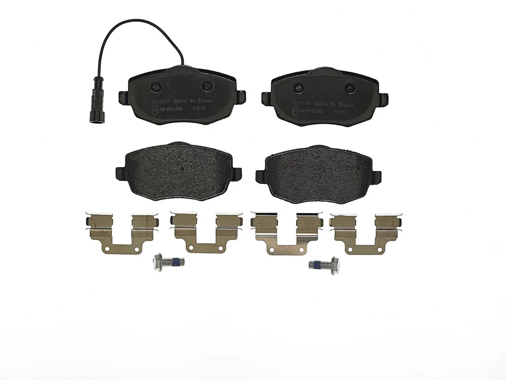 Sada brzdových destiček, kotoučová brzda BREMBO P23127