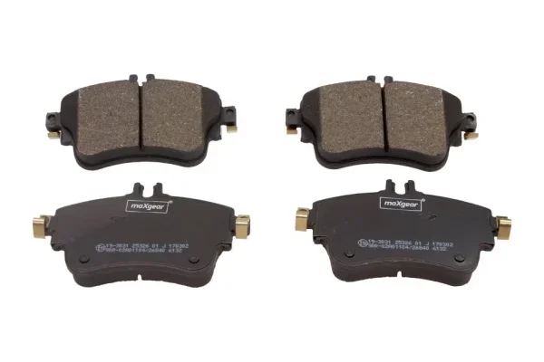 Sada brzdových destiček, kotoučová brzda MAXGEAR 19-3031
