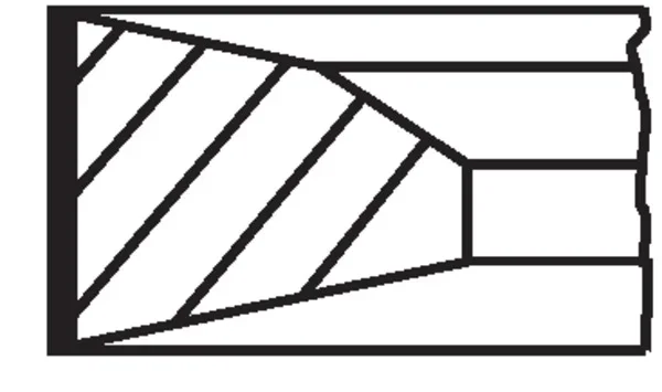 Sada pistnich krouzku MAHLE 061RS001100N0