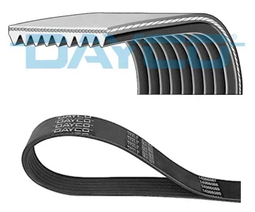 ozubený klínový řemen DAYCO 9PK2835HD ozubený klínový řemen DAYCO 9PK2835HD